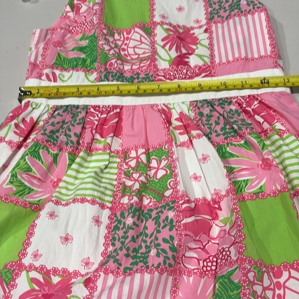 Lilly Pulitzer - girls patchwork dress - size 10 - Picture 7 of 13